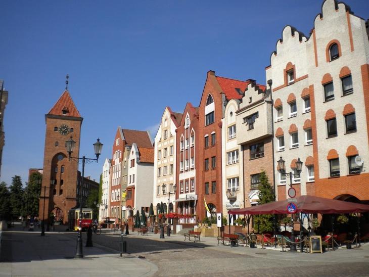 Apartament Bulvar Starowka Elblag Buitenkant foto
